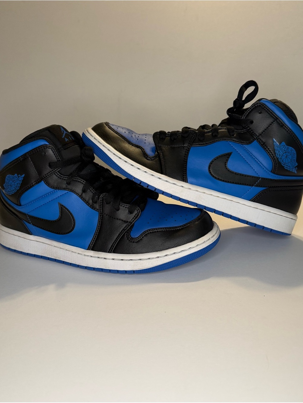 Nike Air Jordan 1 Mid Black Royal Blue DQ8426-042 Men’s Size 11